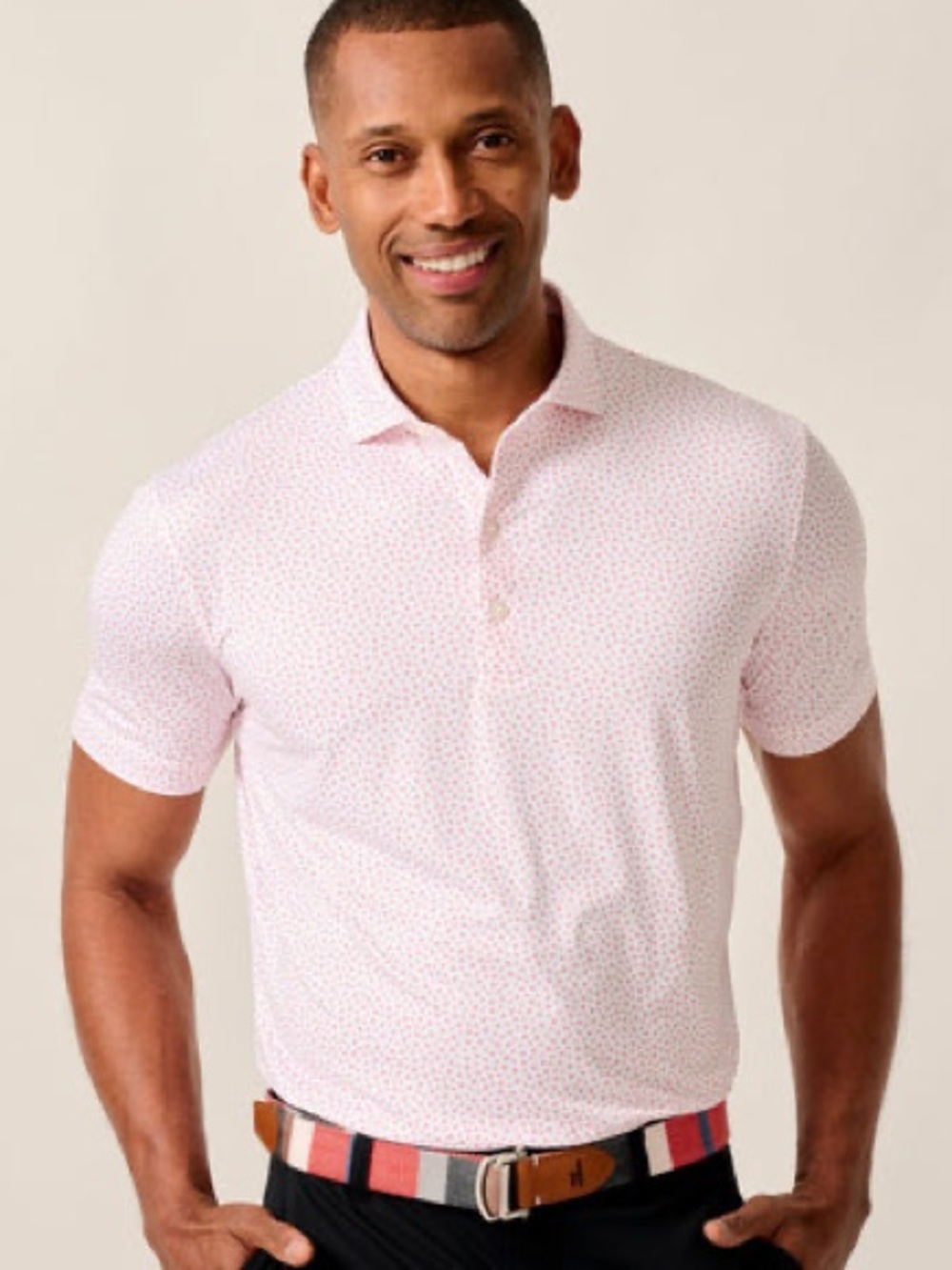 Johnnie-O Plumeria Featherweight Polo - Size Small NEW!